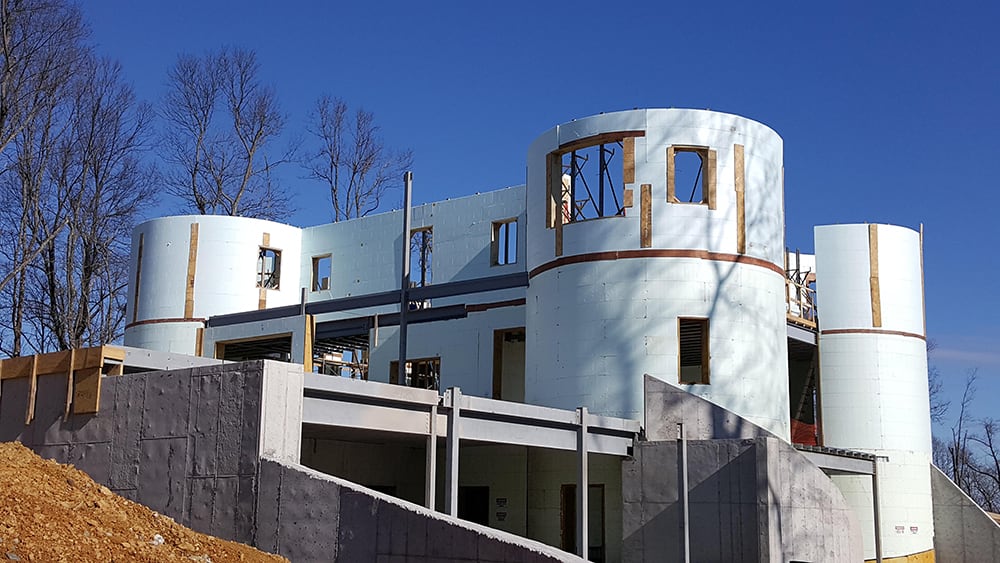 circular home using icf